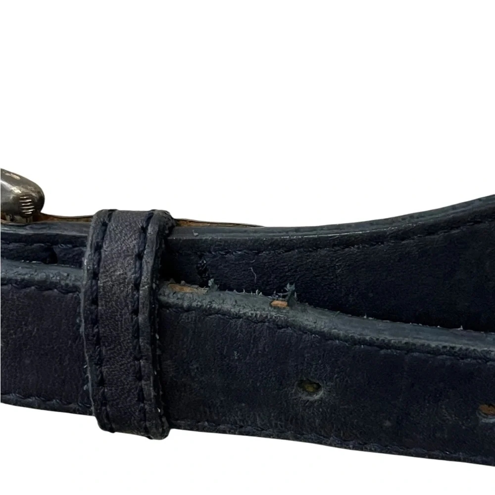 VTG Women’s Beaded Leather Waist Belt The‎ Limited Boho Hippie Festival Medium